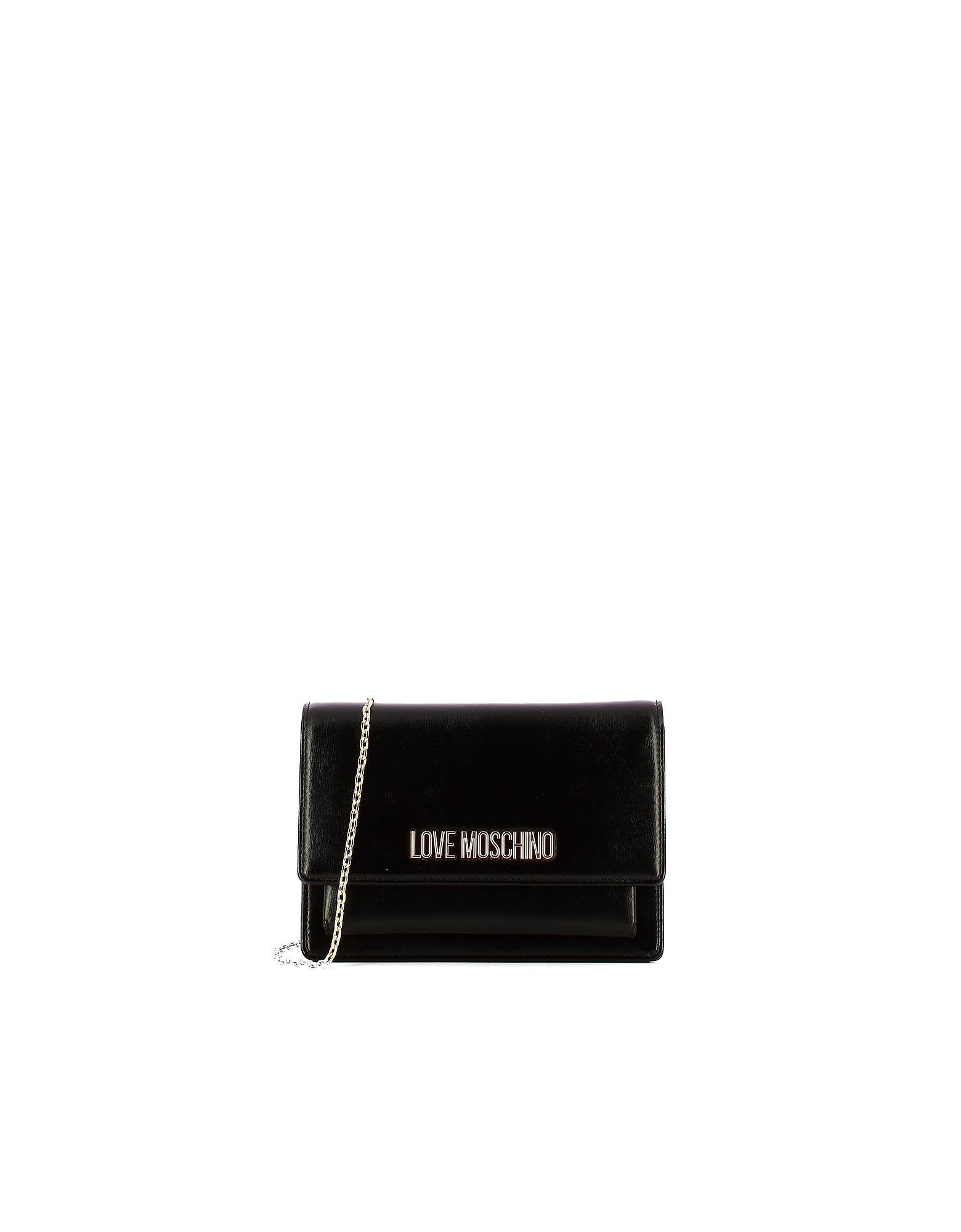 Love Moschino Designer Handbags Women's Black Bag In Noir