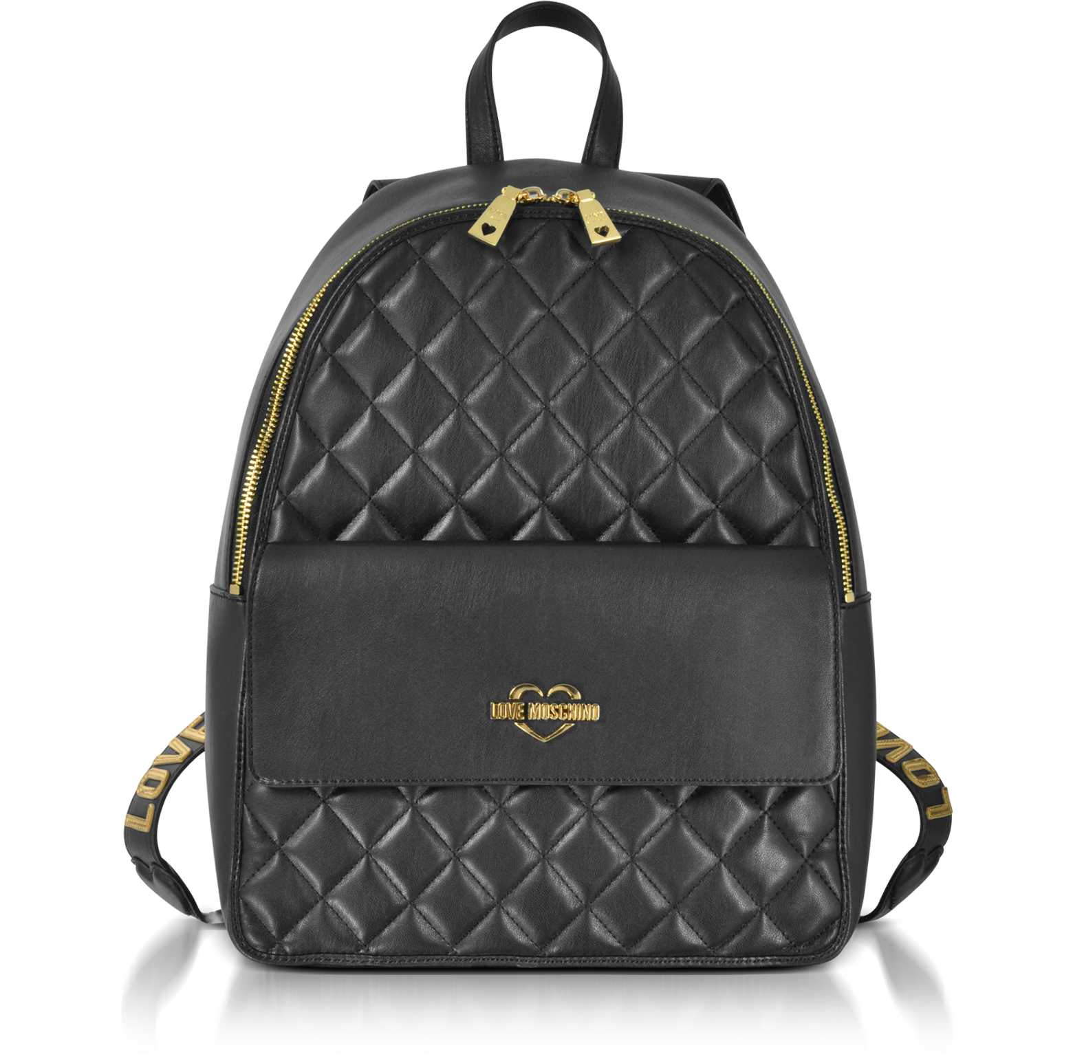 moschino black backpack