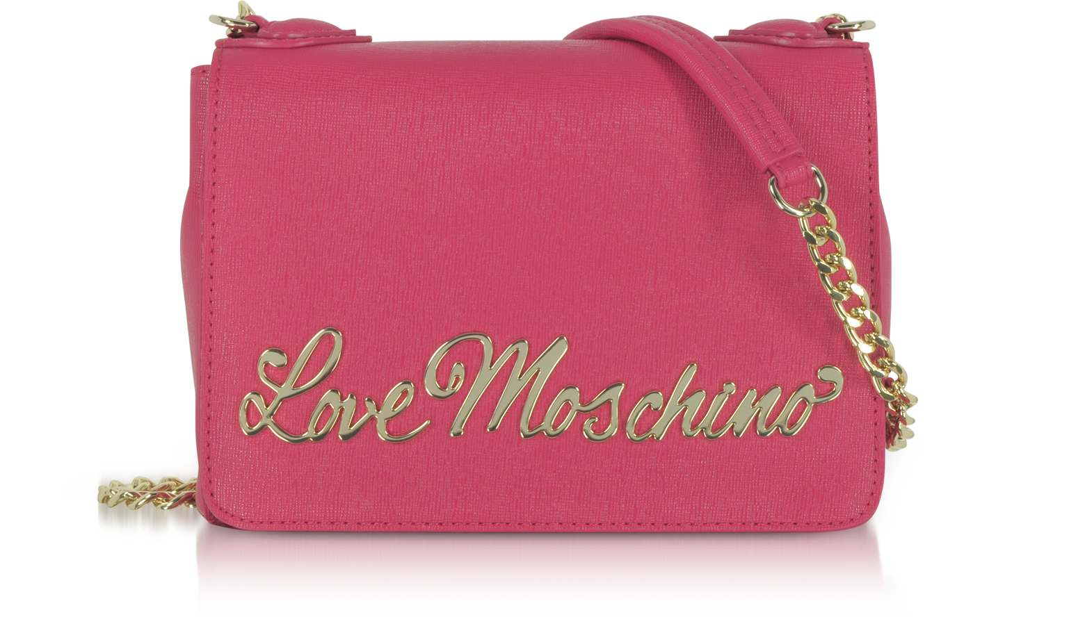 Love Moschino Fuchsia Eco-Leather 
