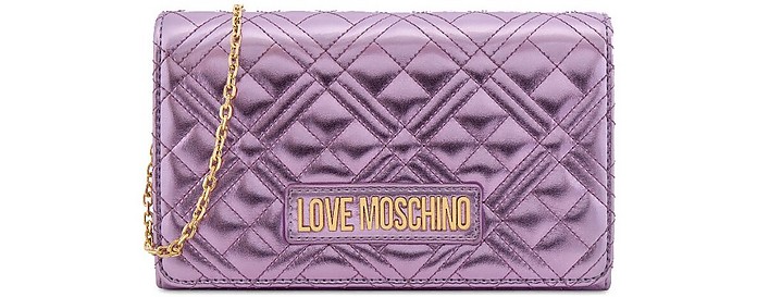 Women's Purple Bag - Love Moschino