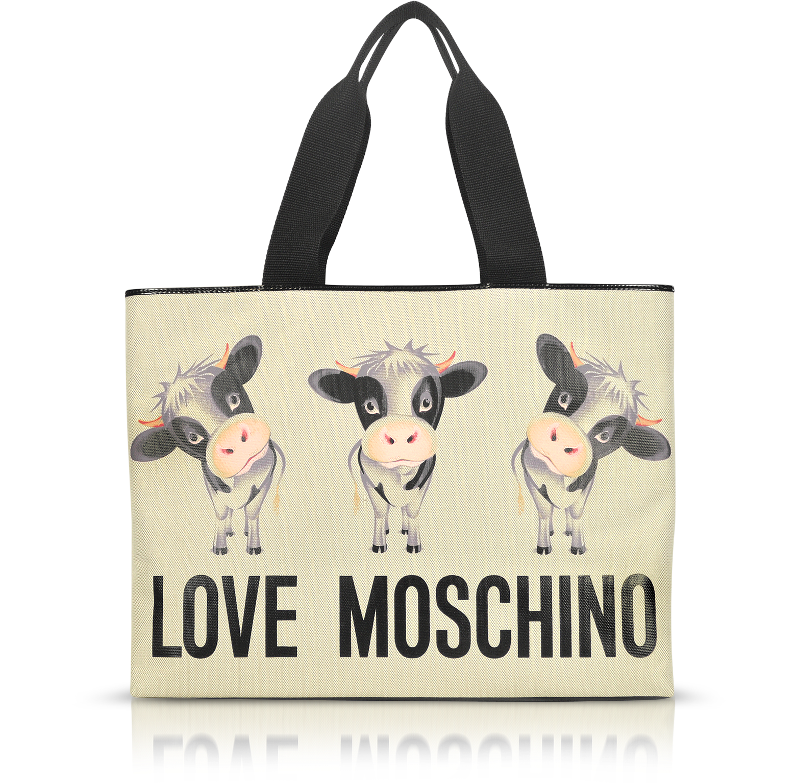 moschino cow bag