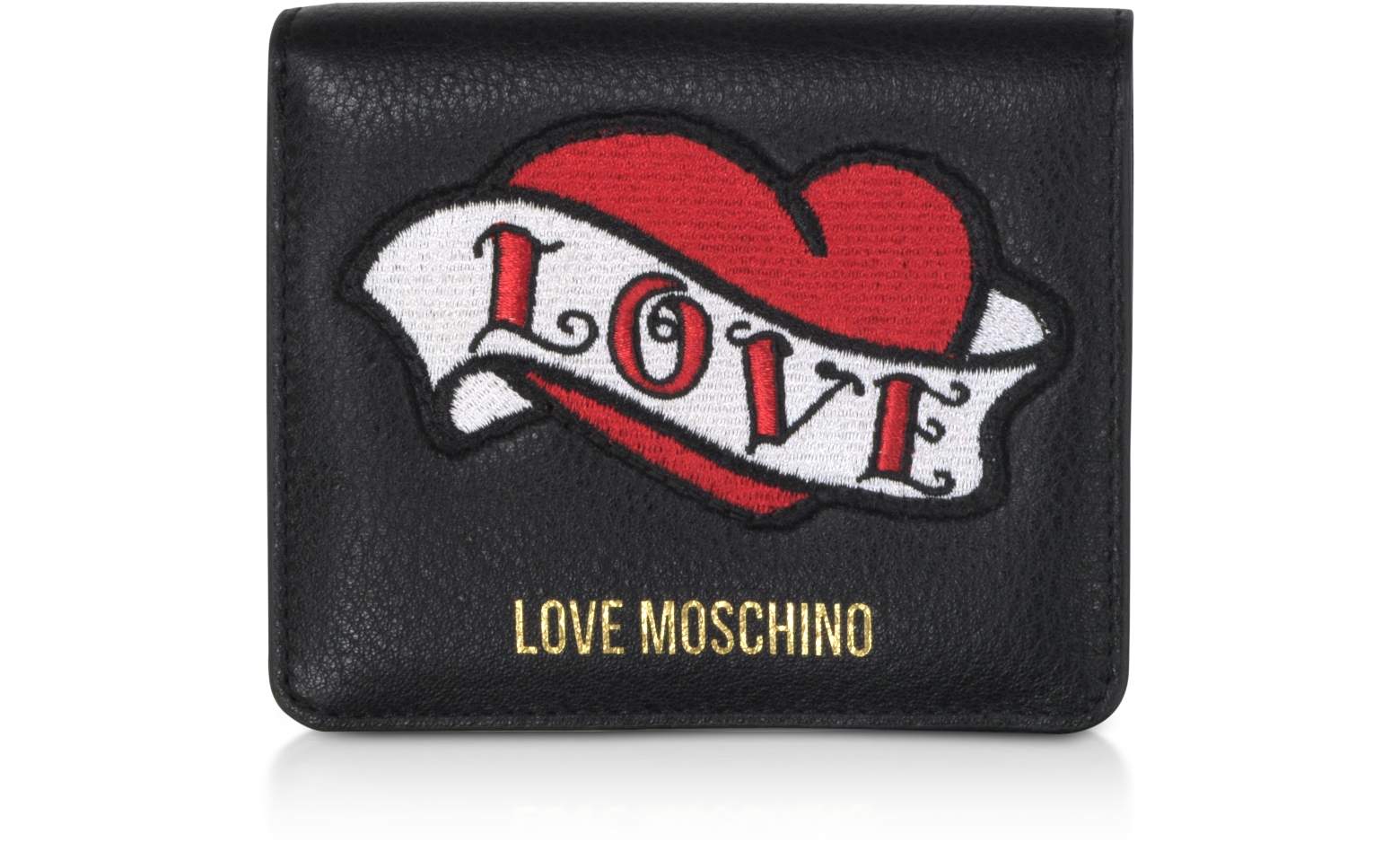 love moschino black wallet