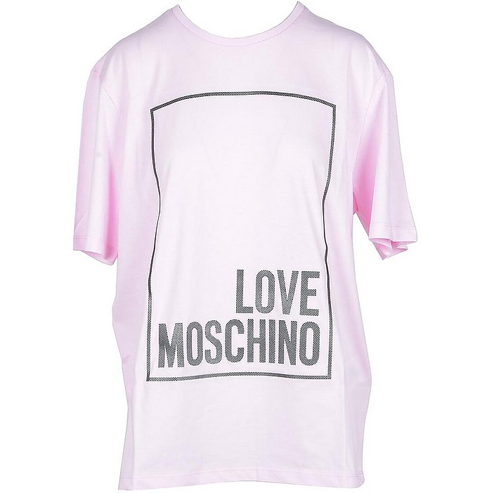 Women's Pink Tshirt - Love Moschino