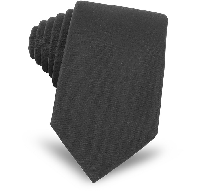 Cravate en soie "Black Tie" - Moschino