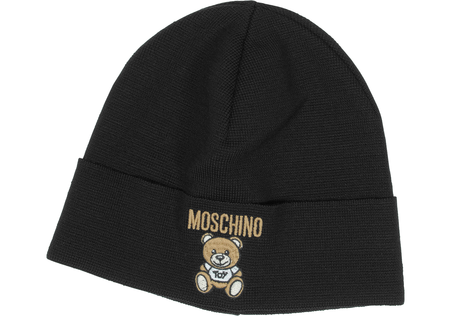 Moschino Teddy Bear Wool Blend Hat 