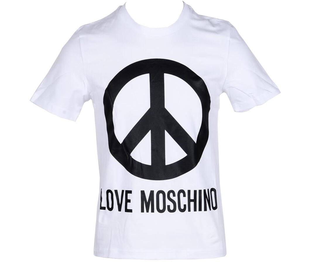 Moschino White T Shirt Flash Sales, 59% OFF | www.ingeniovirtual.com