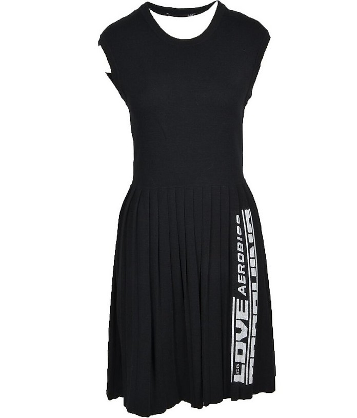 Women's Black Dress - Love Moschino