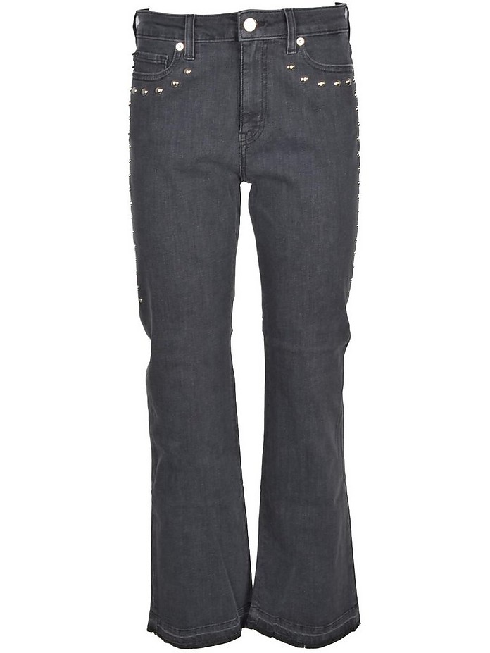 Women's Gray Jeans - Love Moschino