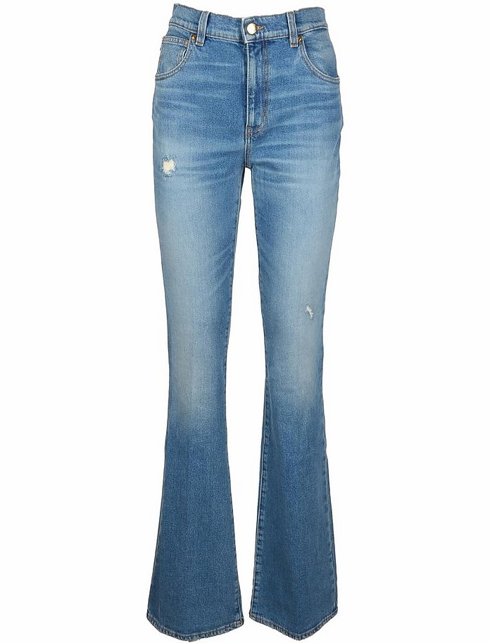 Love Moschino Women's Blue Jeans 25 IT at FORZIERI
