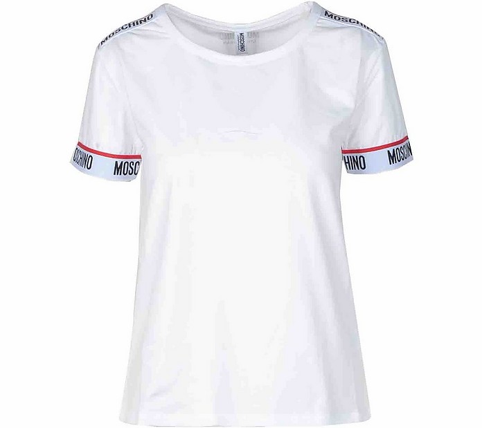 Women's White T-Shirt - Moschino Underwear