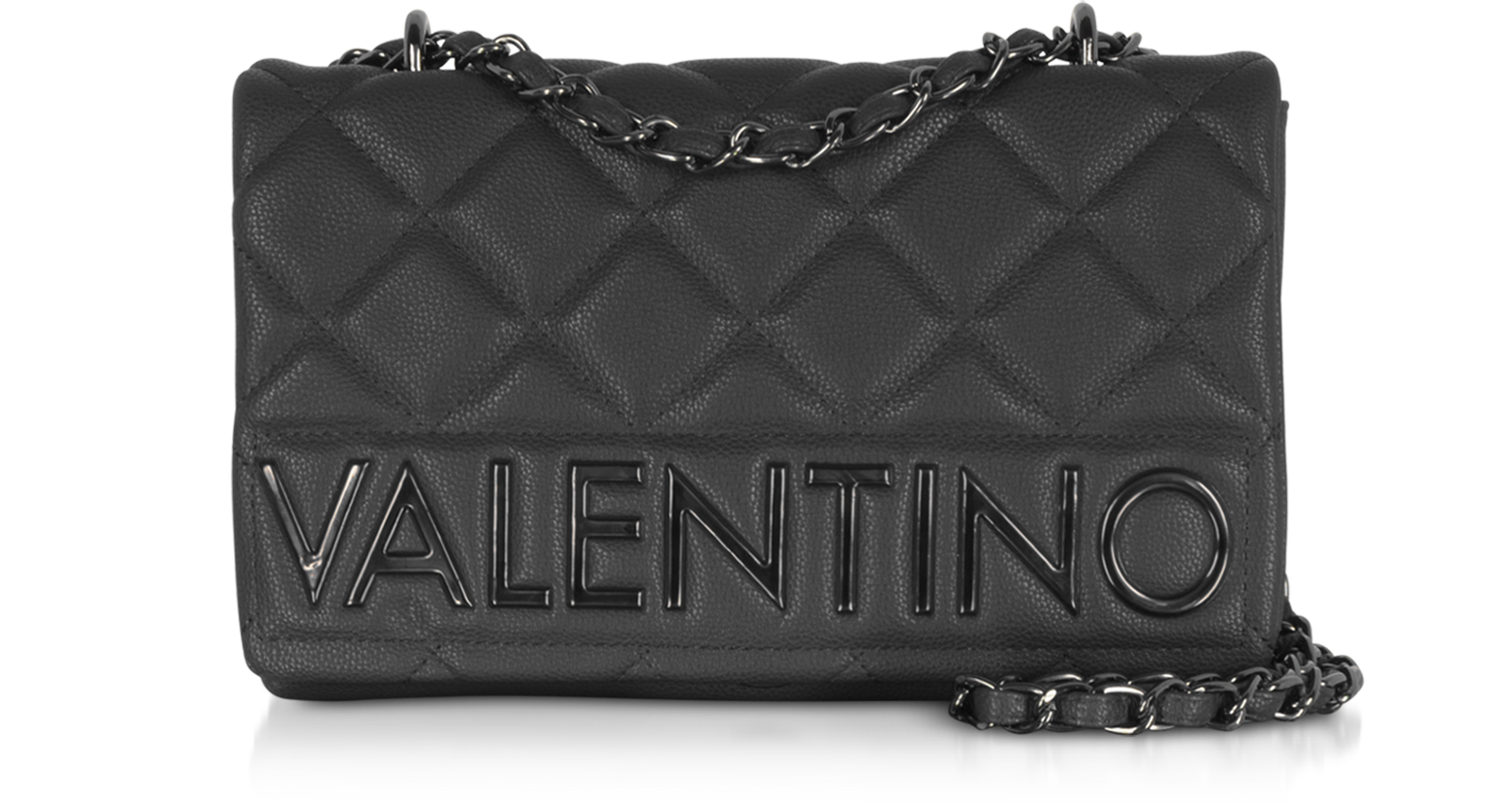 Valentino by Mario Valentino Black Tote Shoulder Bag Black Italy