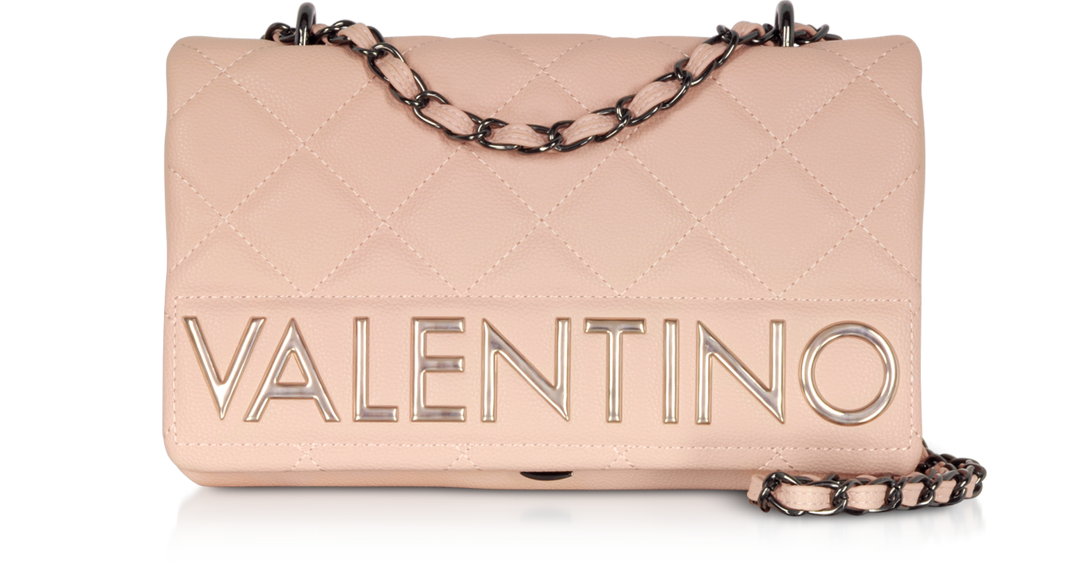 Mario Valentino Embossed Quilted Vaty03 Shoulder Bag