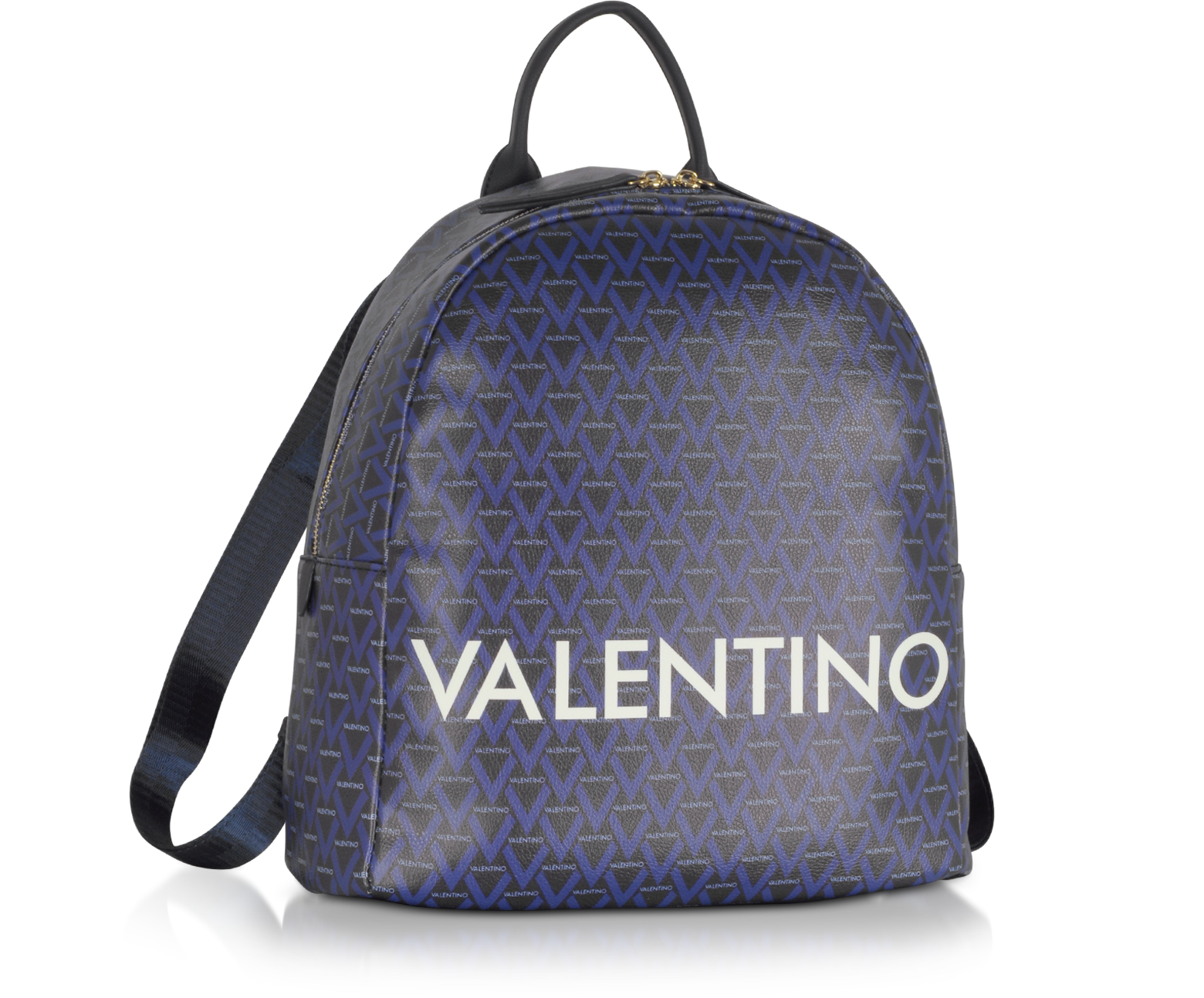 Valentino by Mario Valentino Blue Trolls Printed Backpack at FORZIERI