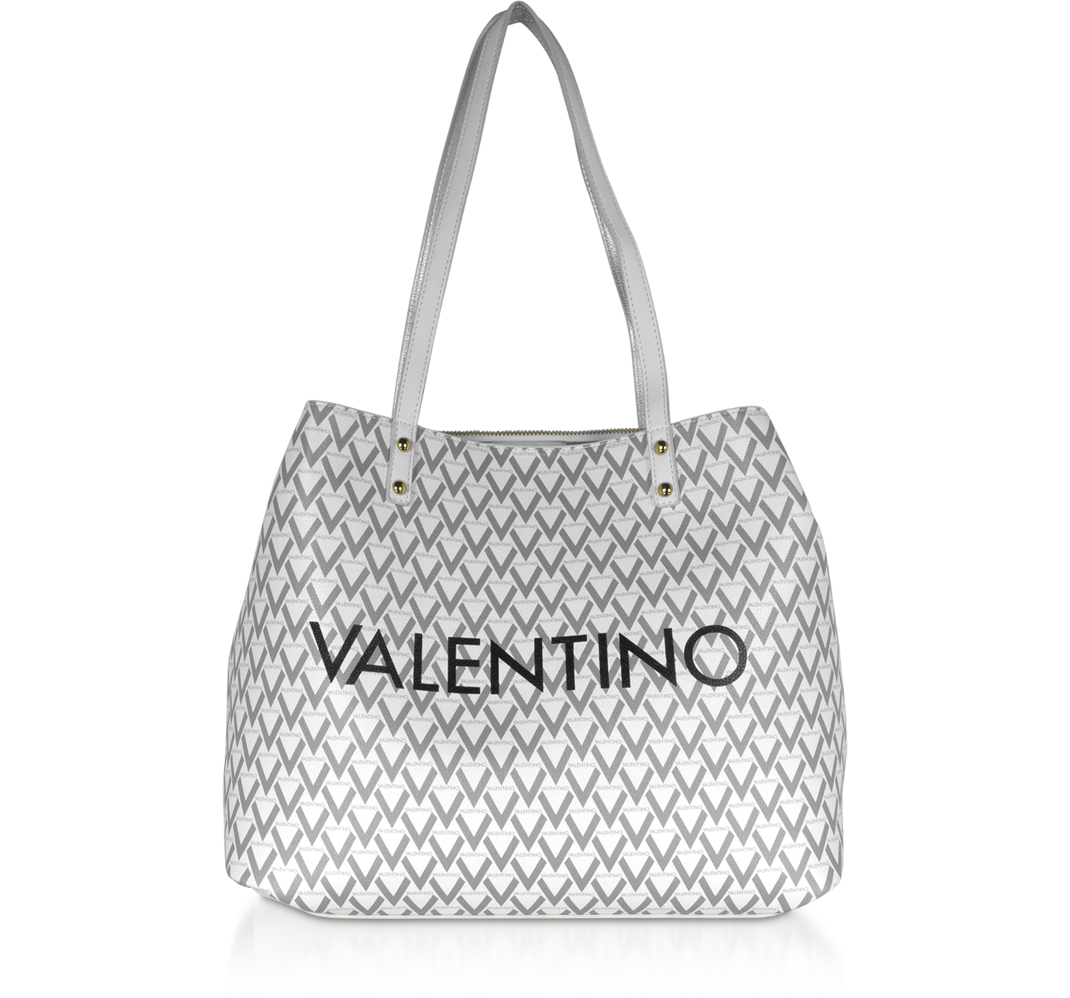 Valentino By Mario Valentino Roy Matelasse Leather Backpack In White