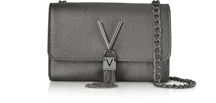 Eco Grained Leather Marilyn Mini Shoulder Bag - VALENTINO by Mario Valentino