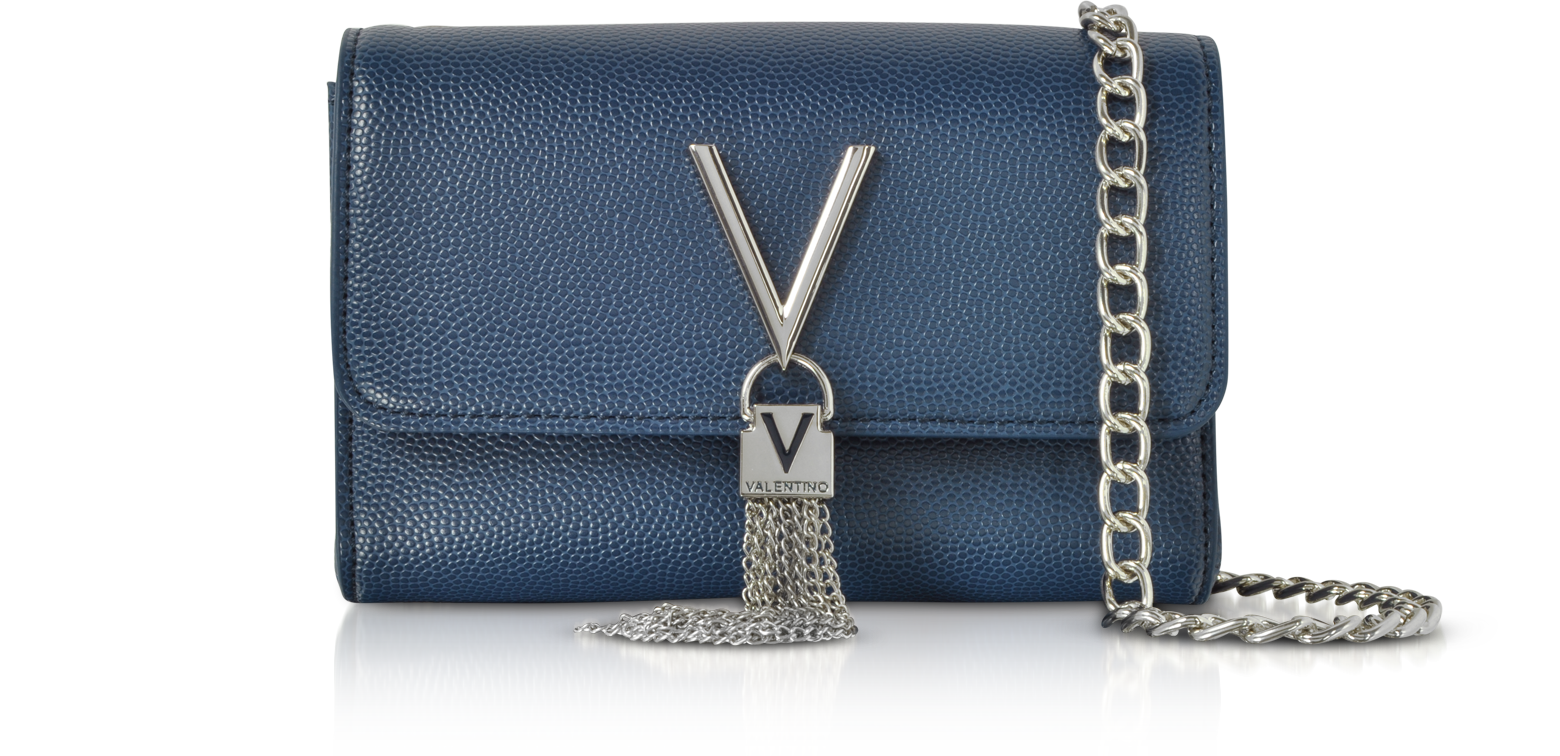 Valentino By Mario Valentino Kai Super V Leather Crossbody – Bluefly