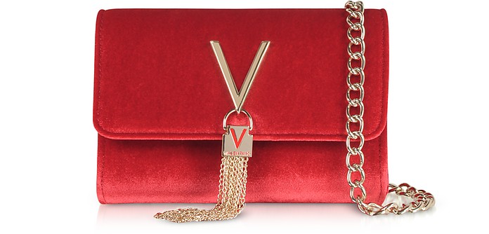 Marilyn Velvet Small Shoulder Bag - Valentino by Mario Valentino