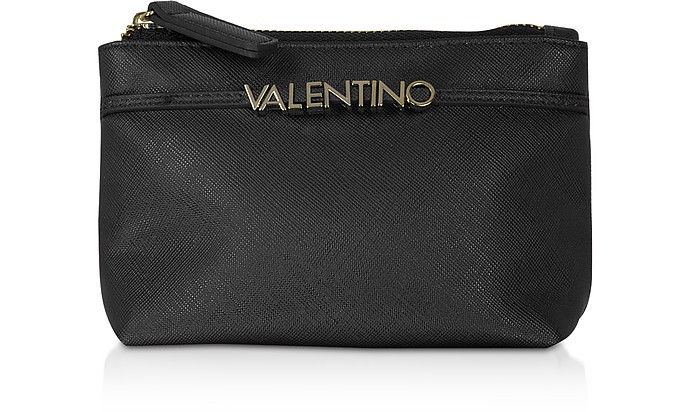 Sea Saffiano Eco Leather Mini Cosmetic Case - Valentino by Mario Valentino