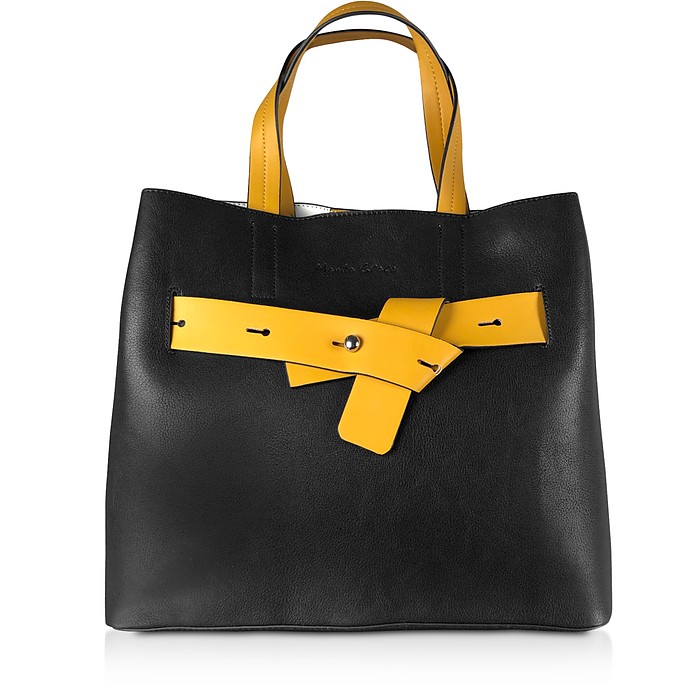 Black & Yellow Tote Bag - Manila Grace