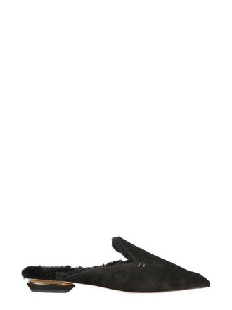 Nicholas Kirkwood Fuchsia Velvet 105mm Mira Pearl Sandals 36 IT/EU