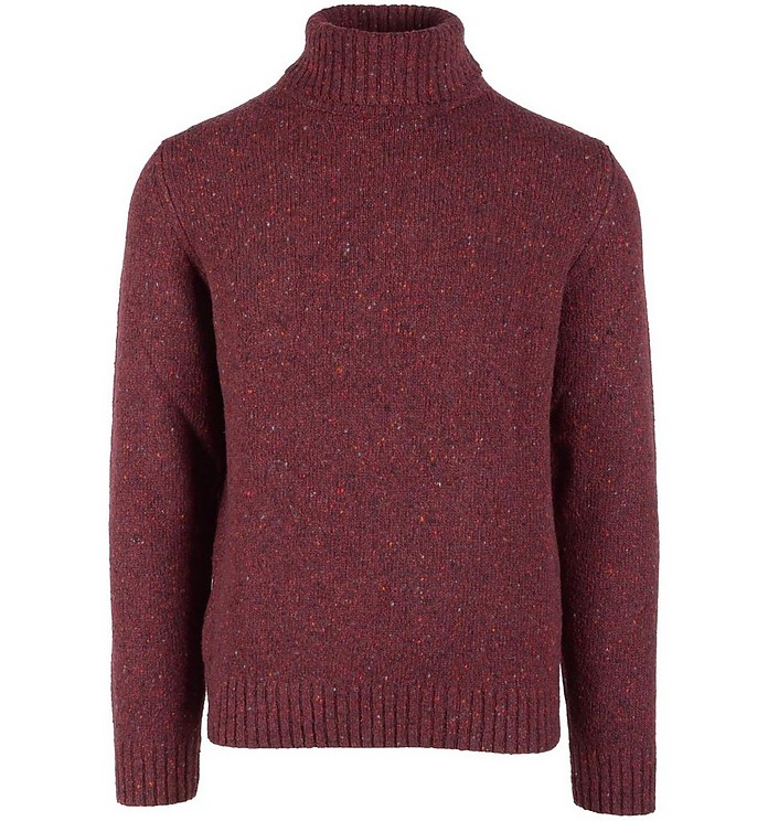 Men's Bordeaux Sweater - Angelo Nardelli