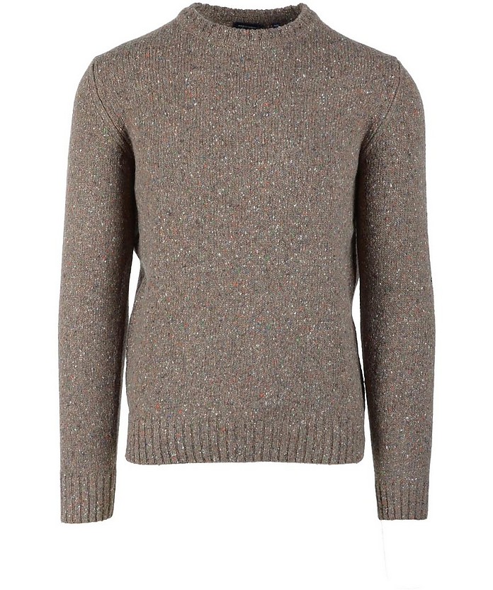 Men's Brown Sweater - Angelo Nardelli