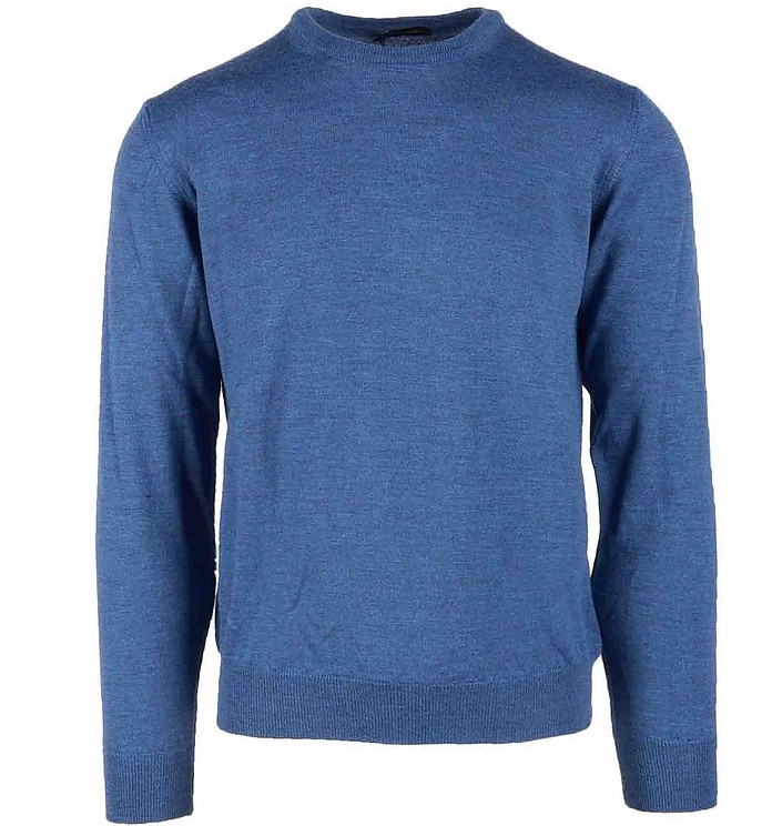 Men's Light Blue Sweater - Angelo Nardelli