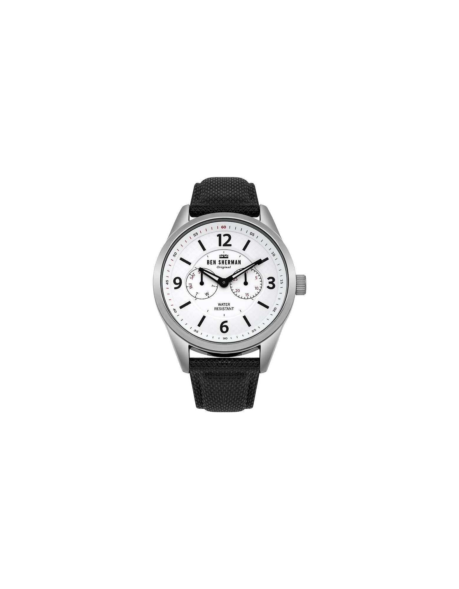 Ben Sherman Designer Men's Watches Men's Quartz Analogue Watch In Silver
