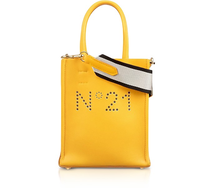 Mini Nappa Shopping Bag - N°21 