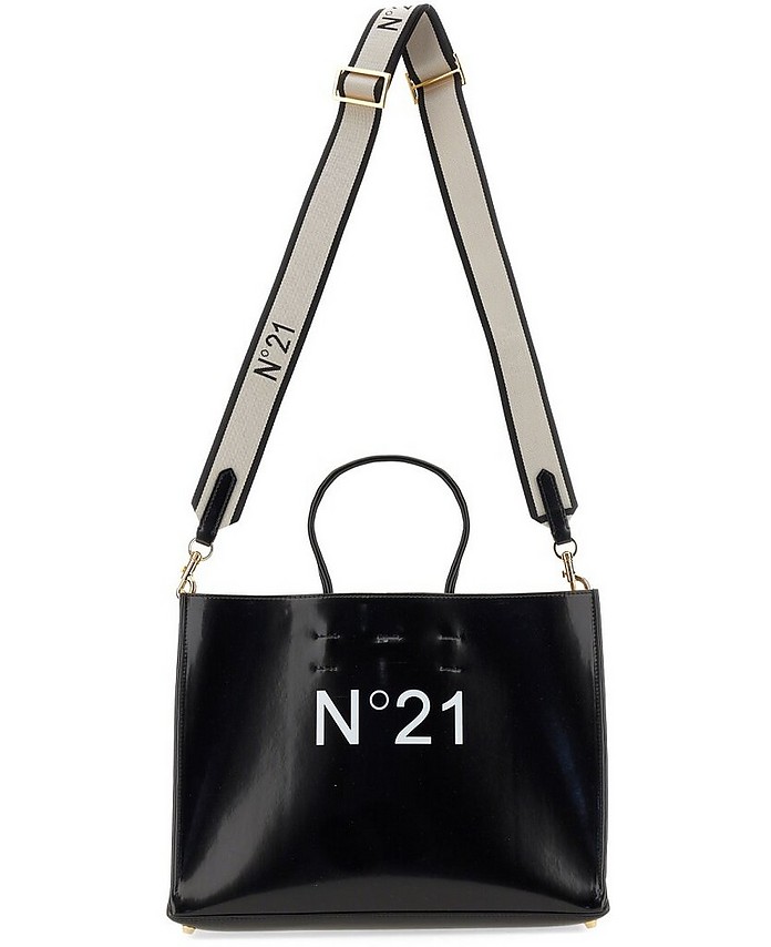 Shopper Bag With Logo - N°21 