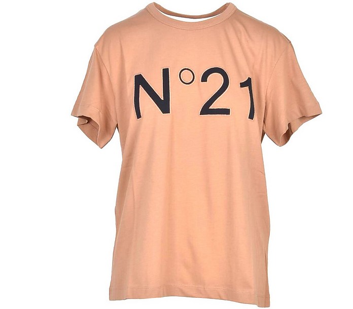 Women's Beige T-Shirt - N°21 