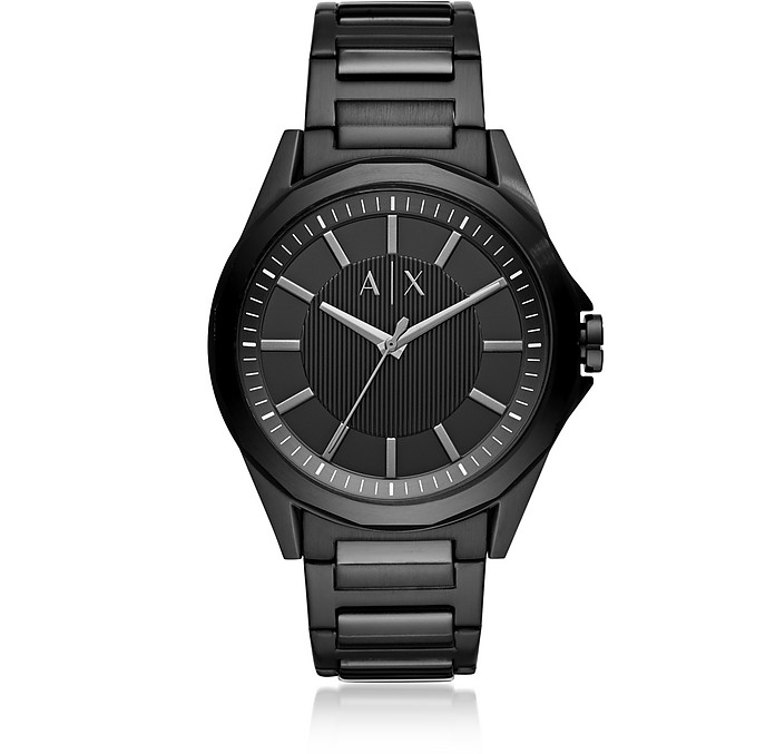 Black Drexler Three-Hand Bracelet Watch - Armani Exchange