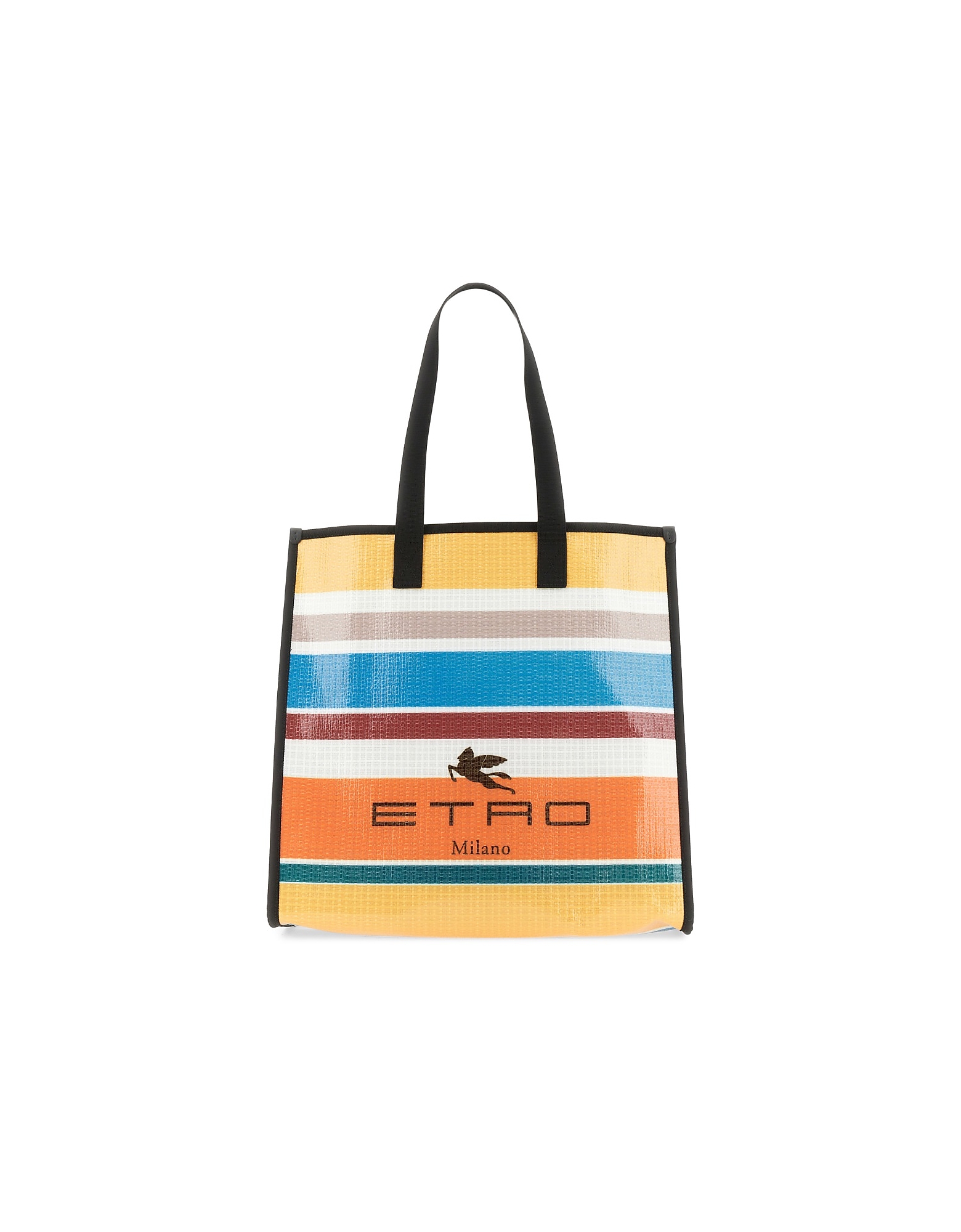 Etro Sacs Homme Spice Glass Shopper Bag In Multicolore