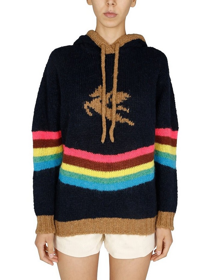 Knit Sweatshirt With Pegaso - Etro