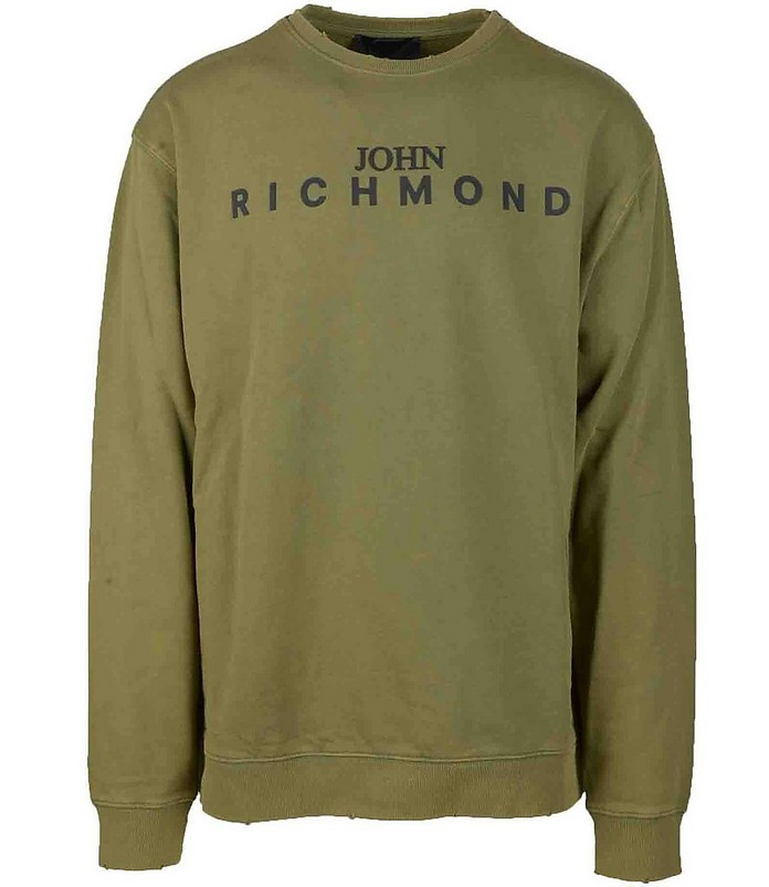 Men's Green Sweatshirt - John Richmond