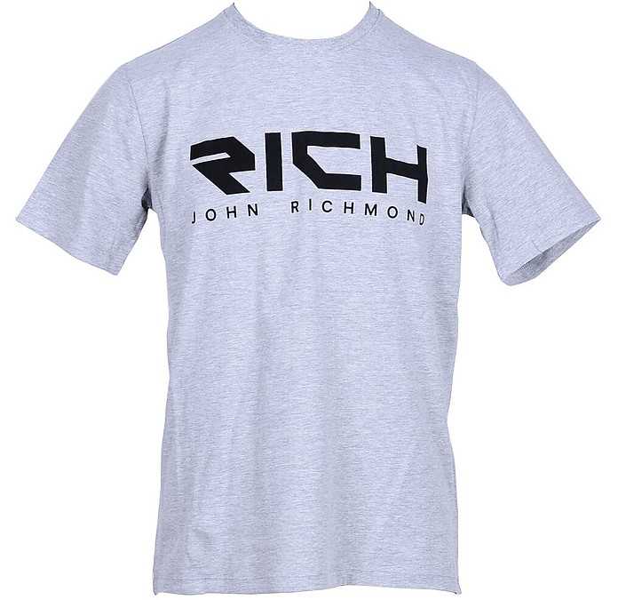 Men's Gray T-Shirt - John Richmond