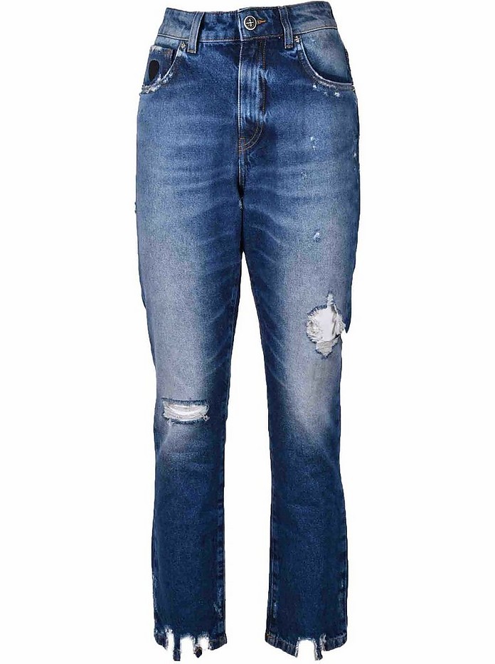 Women's Denim Blue Jeans - John Richmond