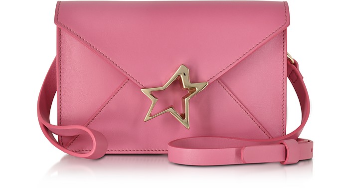 Tiffanini Azalea Pink Leather Crossbody Bag - Corto Moltedo