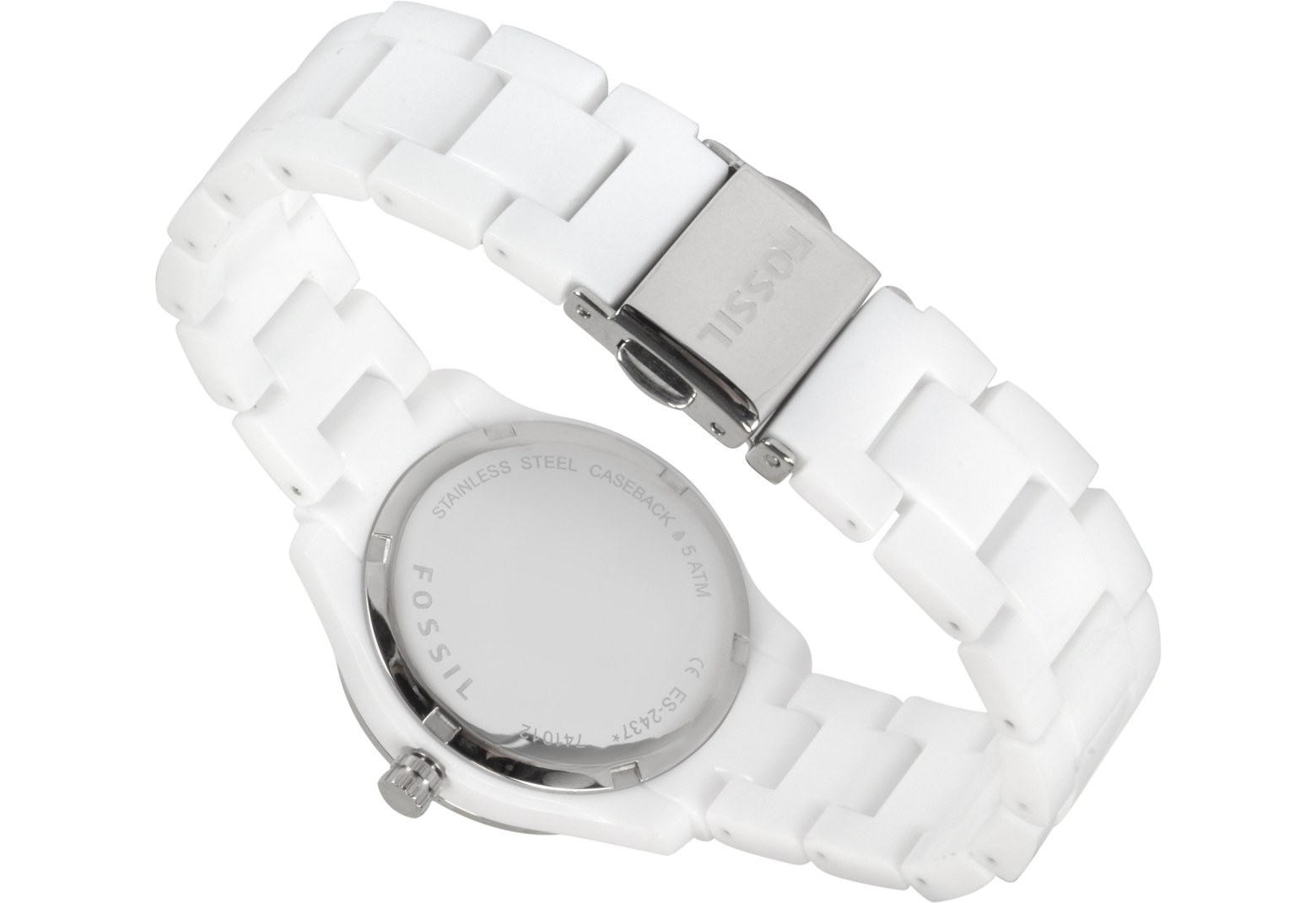 Fossil Slim White Watch at FORZIERI