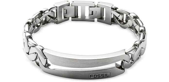 Mens Dress Stainless Steel Men's Bracelet - Fossil
