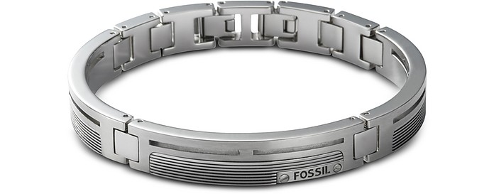 Mens Dress Stainless Steel Men's Bracelet - Fossil / tHbV