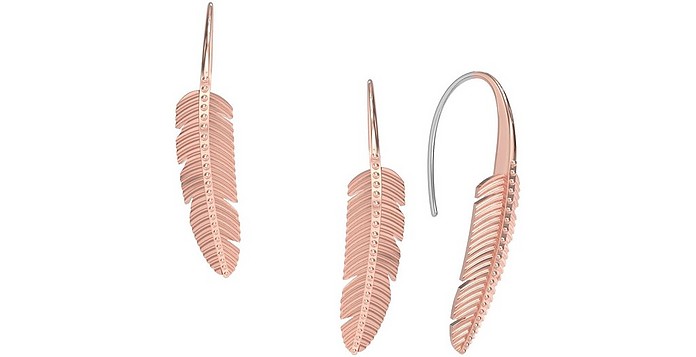 Classics Stainless Steel Women's Earrings - Fossil / tHbV