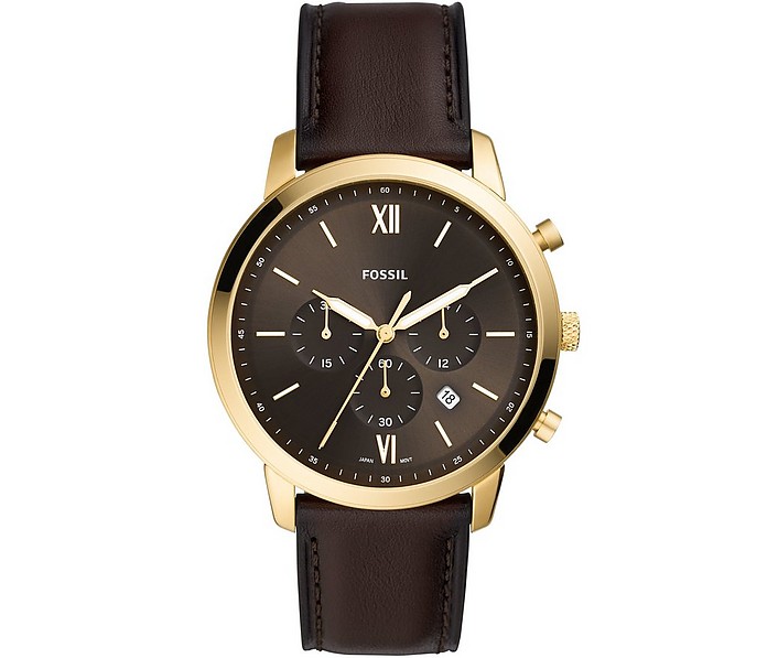 Neutra Chrono Stainless Steel Men's Watch - Fossil