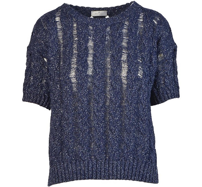 Women's Blue Sweater - Panicale