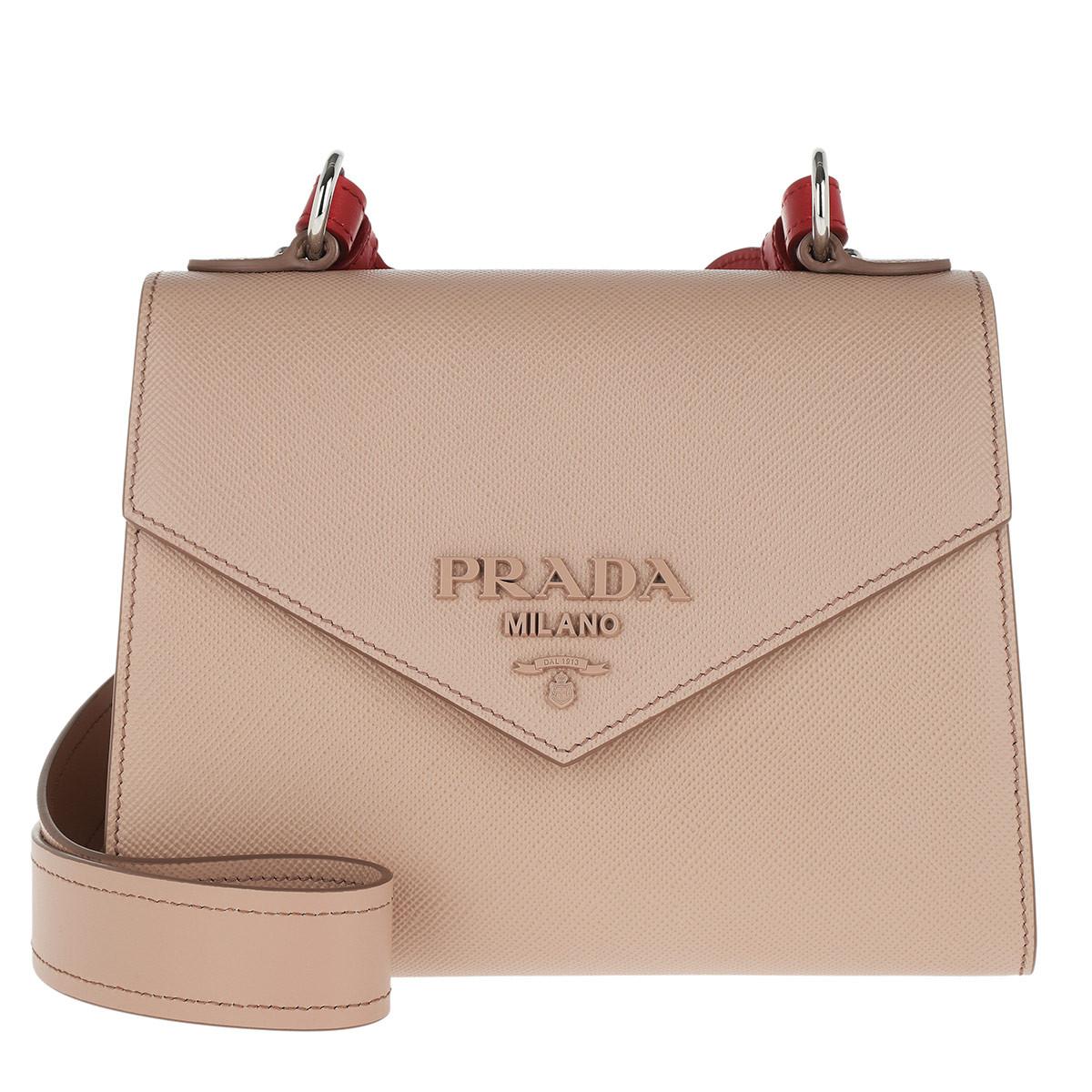 prada monochrome saffiano leather bag price