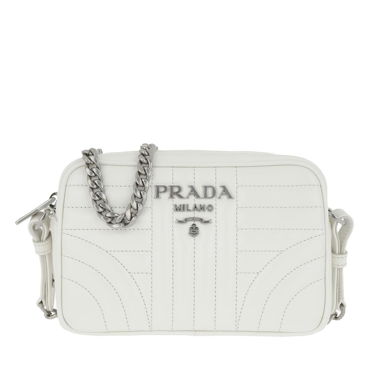 white prada purse