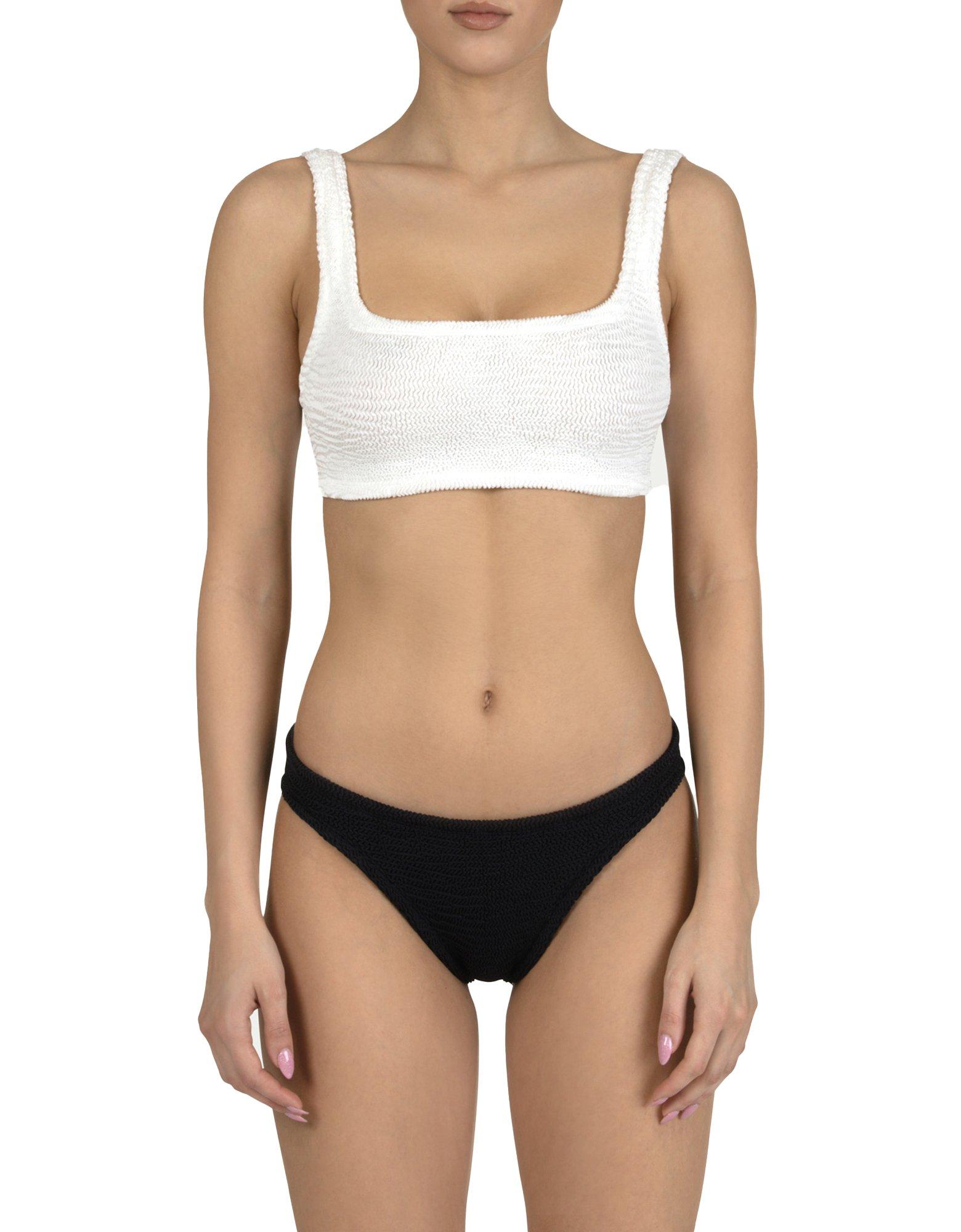 Paramidonna Emily Black and White Two-Piece Swimsuit OS- One Size at  FORZIERI
