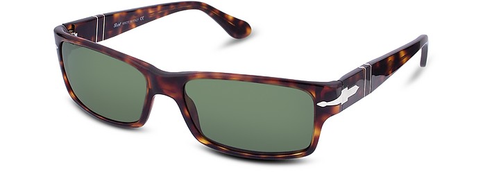Arrow Signature Rectangular Plastic Sunglasses - Persol