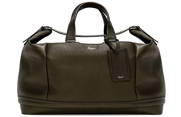 Camouflage Leather 360 Duffle Bag - Pineider