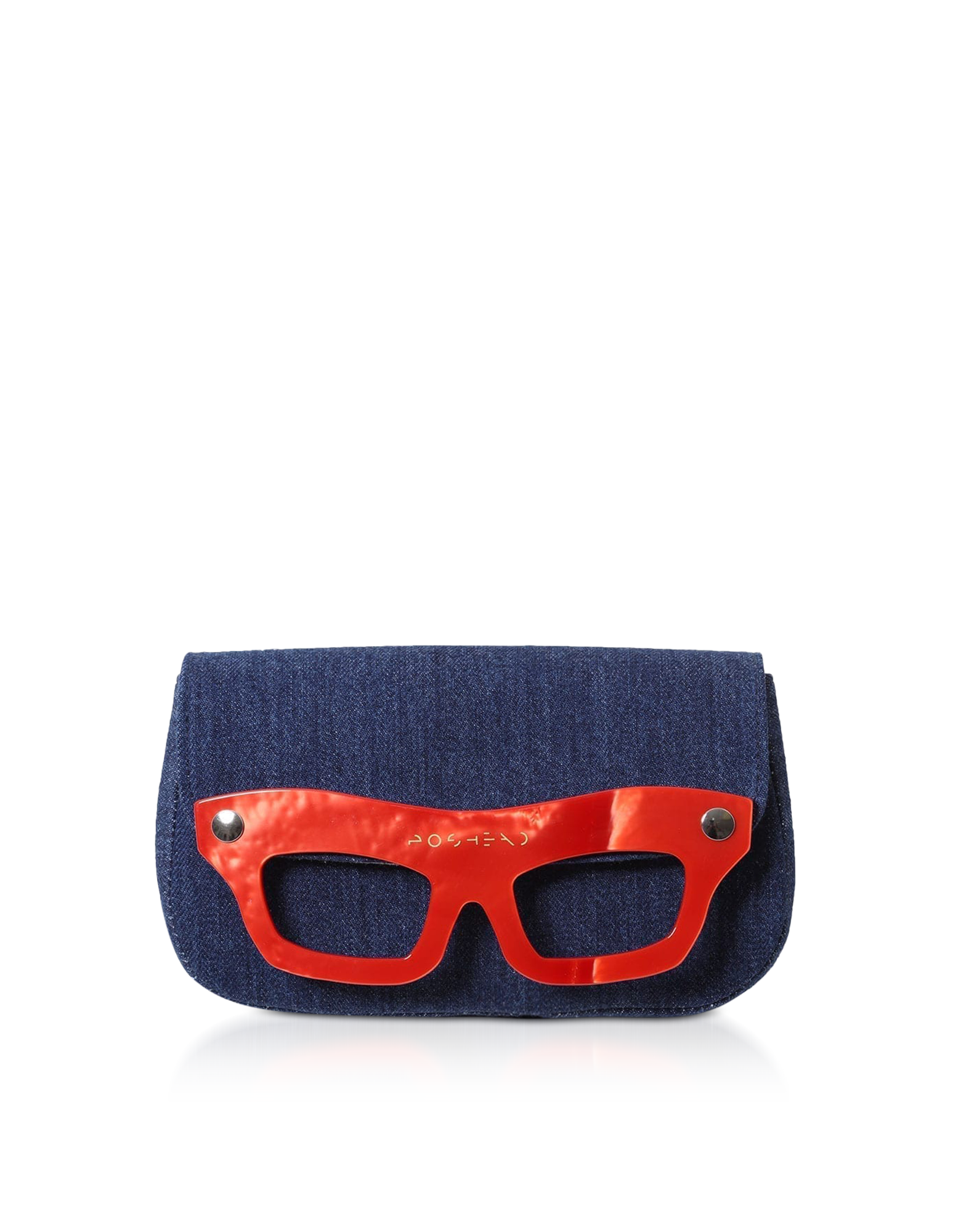 Poshead Denim Belt Bag with Sunglasses